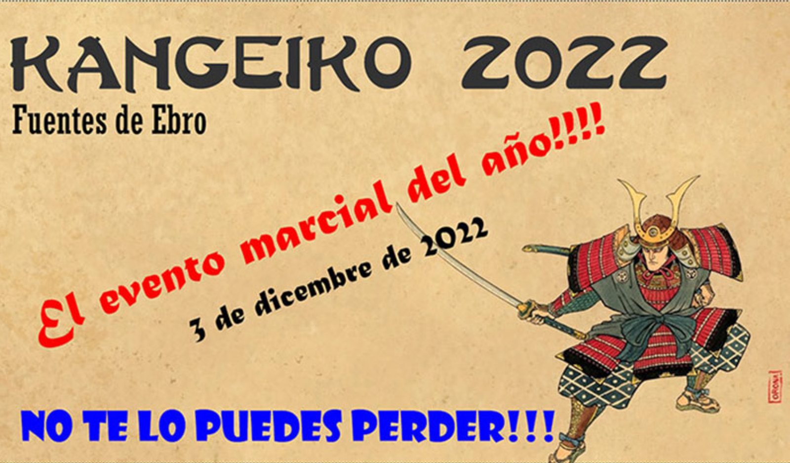 Kangeiko 2022 en Fuentes de Ebro