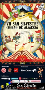 La VII San Silvestre de Almeria dedicado al Circo