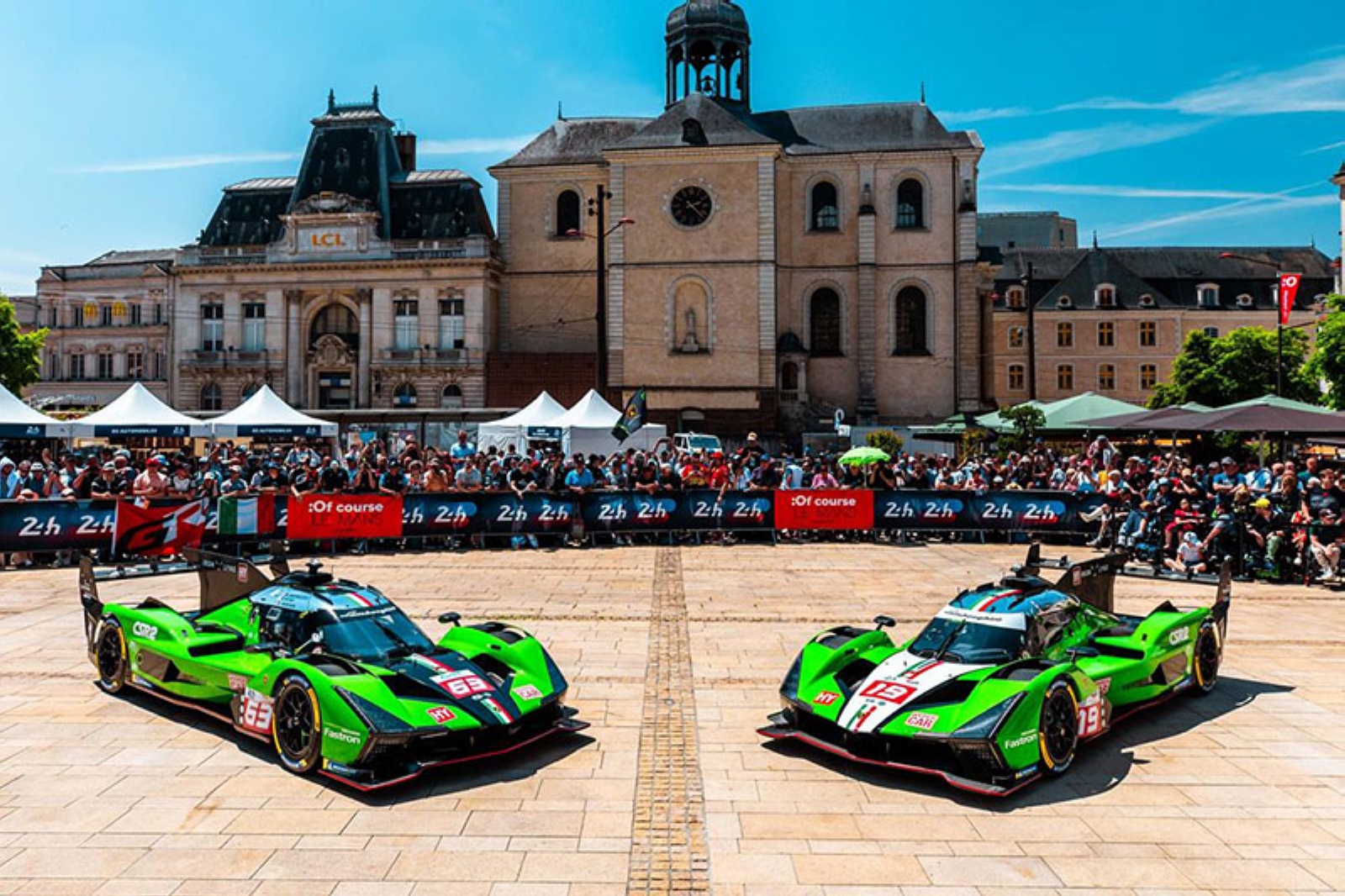 Lamborghini SC63 listo para su debut en las 24 Horas de Le Mans 2024