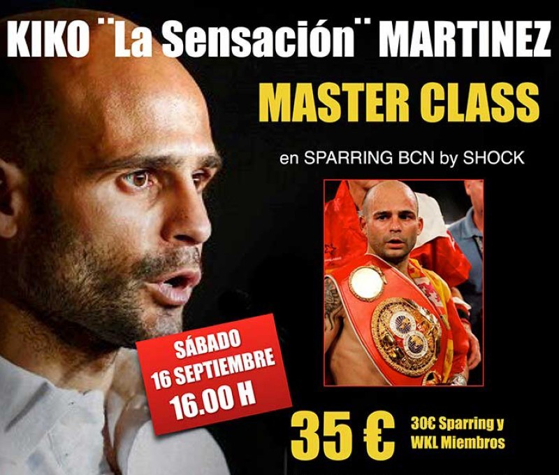 Master class a cargo de Kiko Martínez