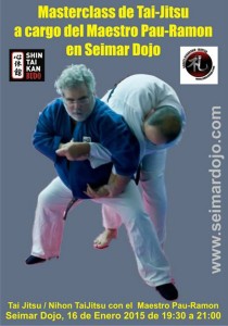 Masterclass de Tai-jitsu del maestro Pau-Ramon en Seimar Dojo