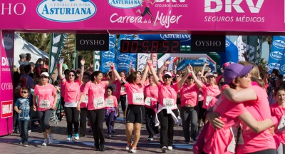 Nuevo récord de inscritas en la Carrera de la Mujer de Valencia