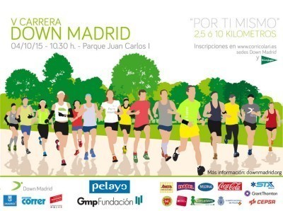Participa y/o colabora en la V Carrera Down Madrid