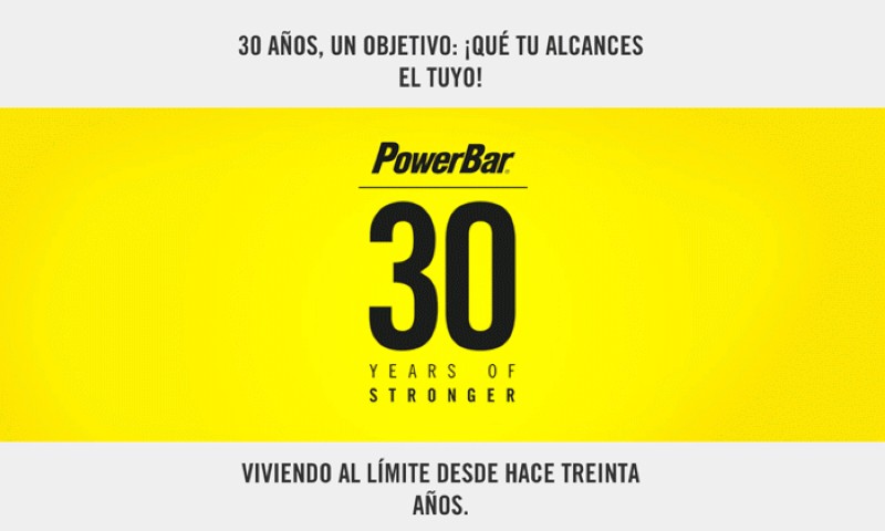 Powerbar alcanza su 30 Aniversario