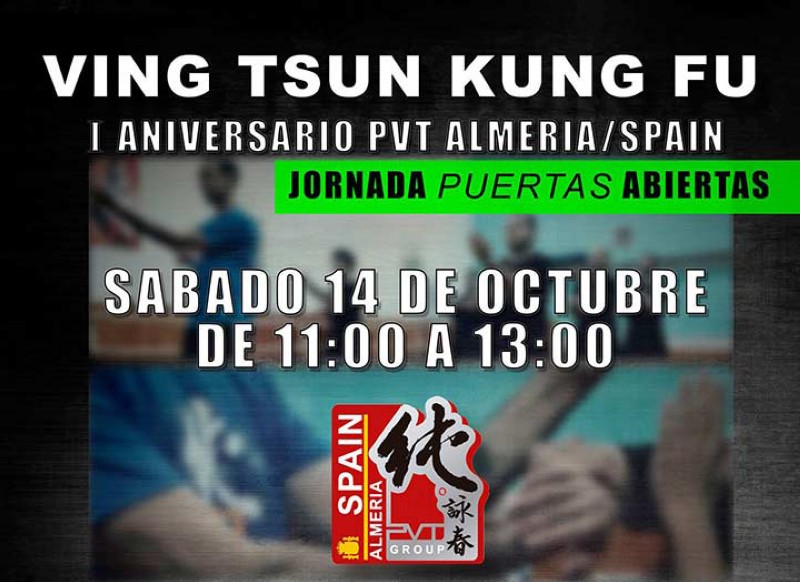 Primer aniversario de la escula Pure Ving Tsun Almería