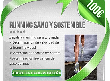 Running sano y sostenible con running4us