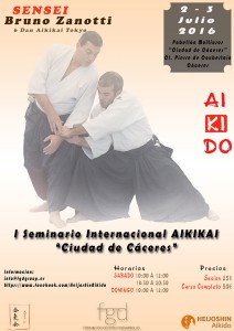 Seminario de Aikido en Cáceres