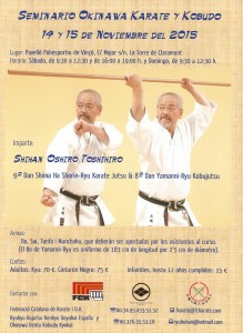 Seminario Okinawa Karate y Kobudo