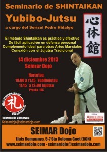 Seminario de Yubibojutsu y jujutsu tradicional en Seimar Dojo