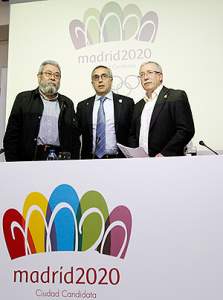 Los sindicatos expresan su apoyo a Madrid2020