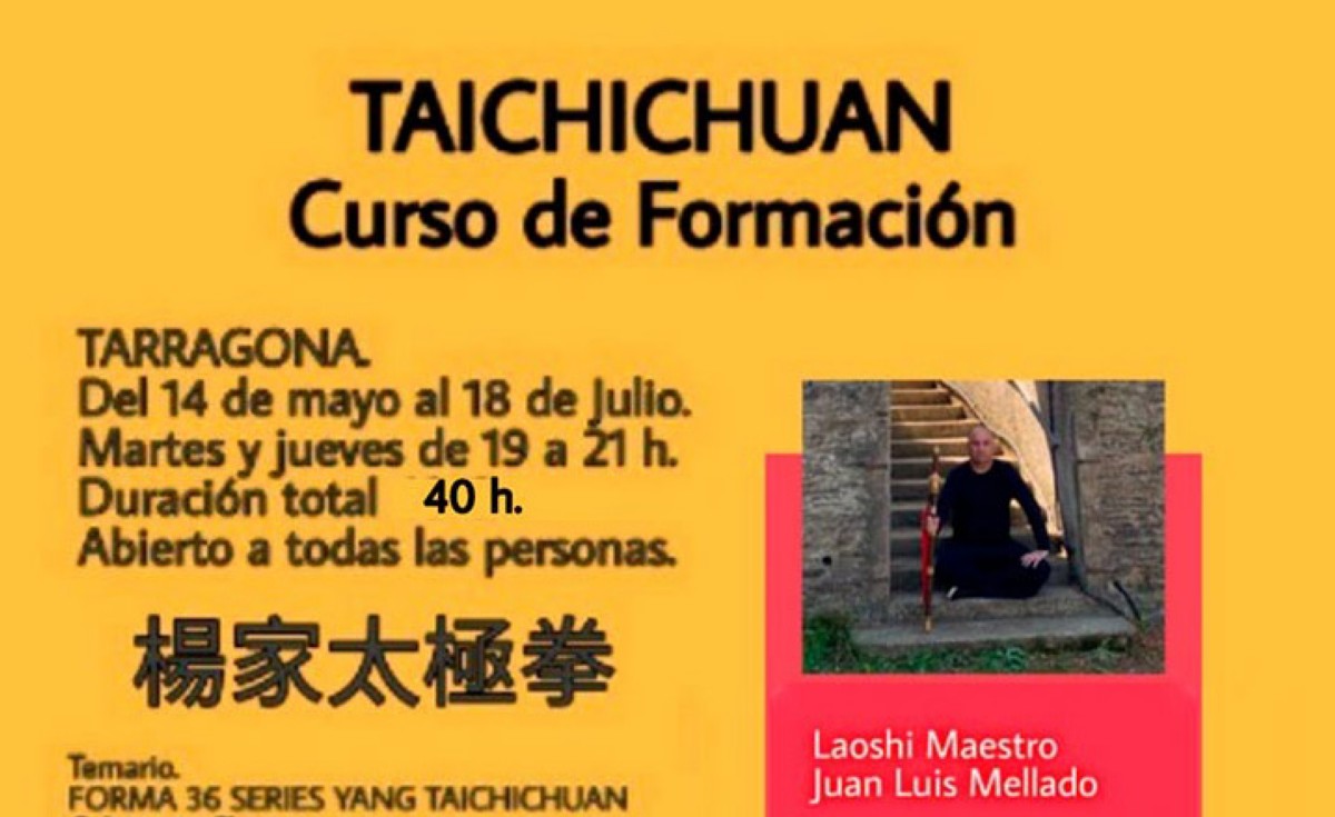 Taichichuan Qigong Tarragona (Curso de formación continuada)