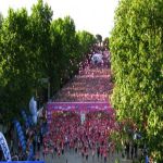 20.000 mujeres tiñen de rosa Madrid