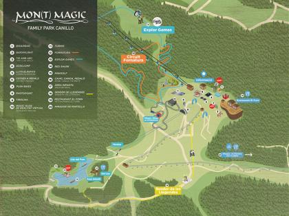 El Mon(t) Magic Family Park de Andorra en verano