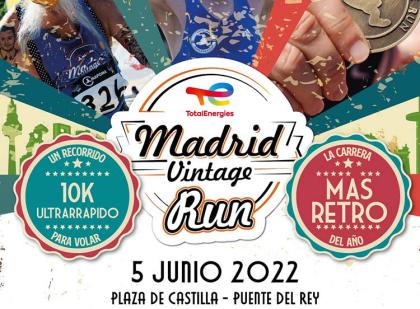 Madrid Vintage Run by TotalEnergies prepara el 10K más rápido 