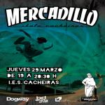 Mercadillo solidario skater en Cacheiras