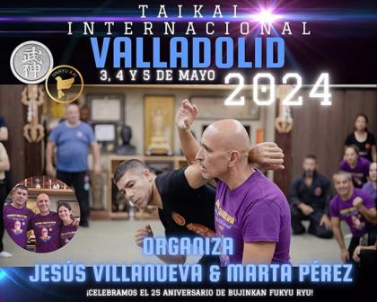 Taikai internacional con Pedro Fleitas en Valladolid 2024