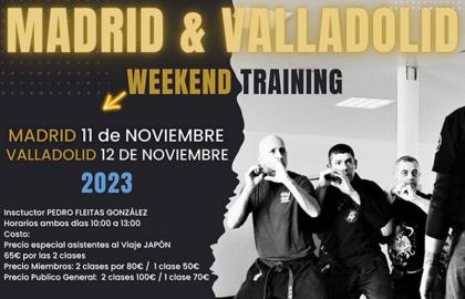 Weekend Training con Pedro Fleitas en Madrid y Valladolid