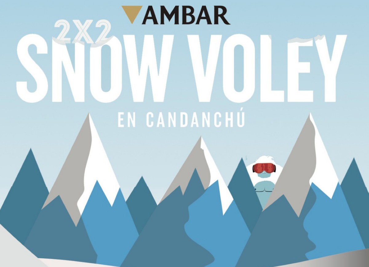 Una nueva edición del Open Snow Voley Ambar en Candanchú