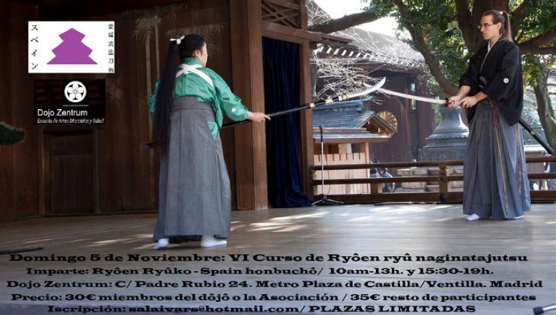 VI Curso de Spain Ryôen ryû naginatajutsu