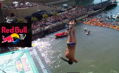 Vídeo: El Red Bull Cliff Diving completo desde Bilbao