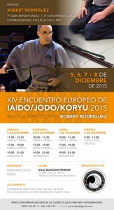 XIV Encuentro Europeo de Iaido/Jodo/Koryu 2015