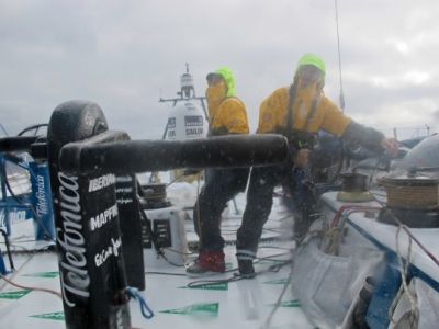 El Telefónica ha establecido un nuevo récord de la Volvo Ocean Race 