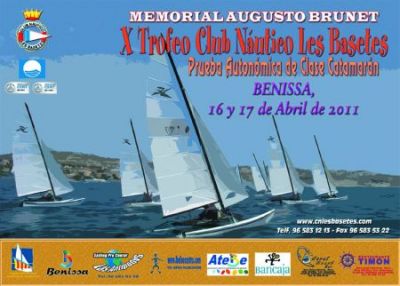 El Memorial Augusto Brunet X Trofeo CN Les Basetes, para los catamaranes