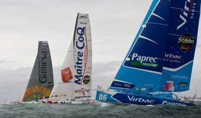 Los 13 participantes de la Vendée Globe navegan todos en el mismo océano