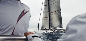 Las Tripulaciones del Alinghi y BMW Oracle