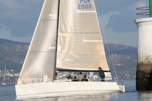 La 3� manga de la Regata OPEN DE INVIERNO en Vigo