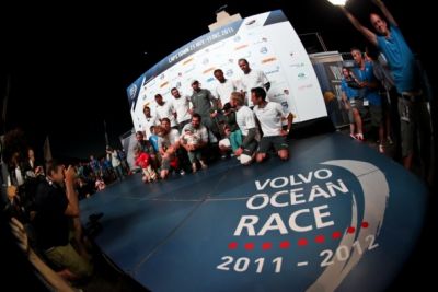 Groupama completa el podio de la Etapa 1 de la Volvo Ocean Race