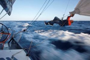 Primera vez que la  flota Volvo Ocean Race cruzara el �ecuador�. 