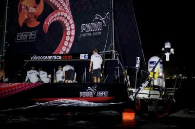 PUMA Ocean Racing cruzaba la línea de llegada en tercera posición