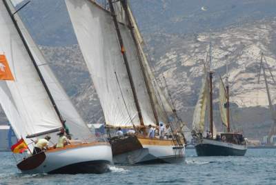 La Regata Cartagena Vela Clásica a finales de Junio