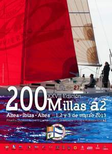 El Club Náutico de Altea organiza la XXVII edición de la regata 200 Millas a2