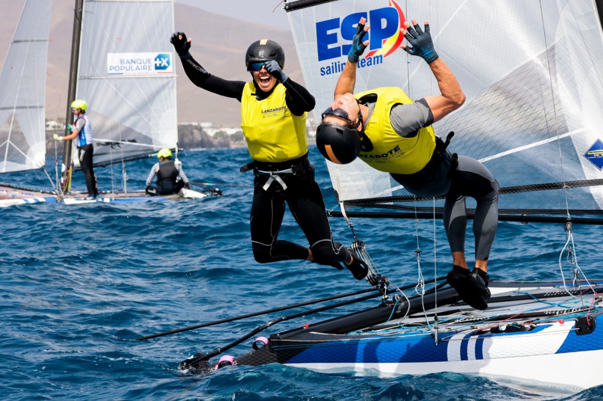 El ESP Sailing Team arrasa en Lanzarote