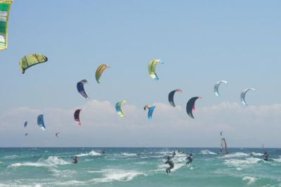 Isla Cristina acoge el Campeonato de España de la clase kiteboarding 2012