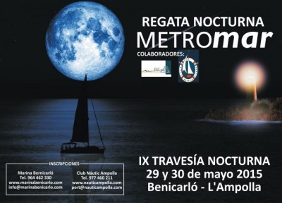 La IX Regata Nocturna Metromar lista