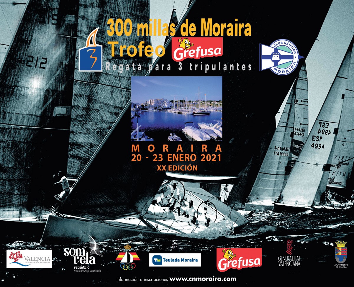 Las 300 Millas A3 Moraira-Trofeo Grefusa se aplaza