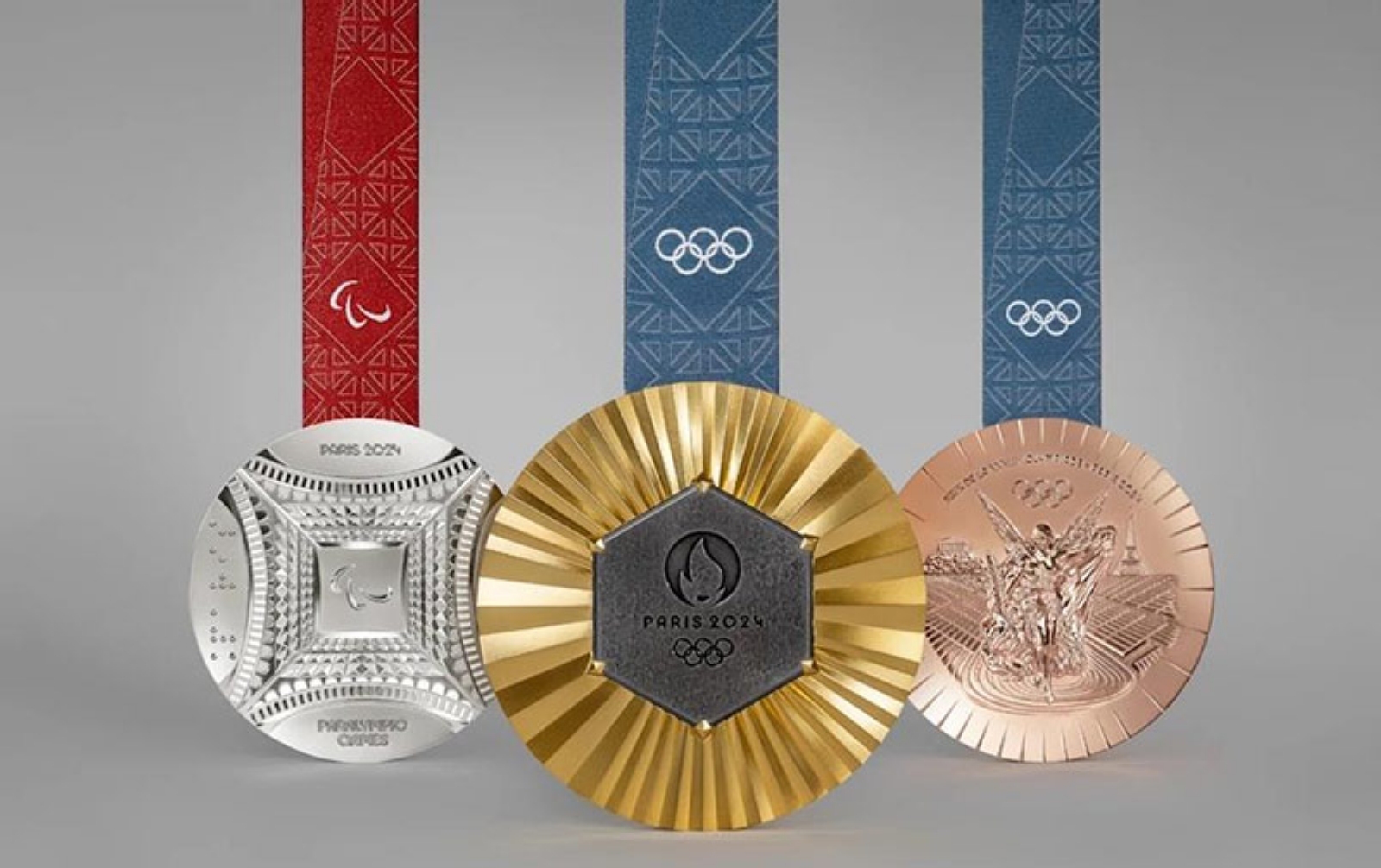 Reveladas las medallas olímpicas y paralímpicas de Paris 2024