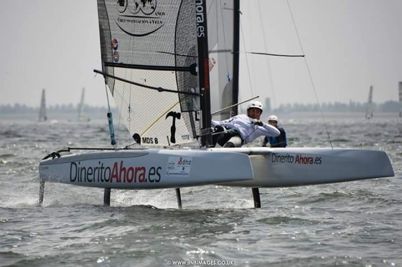 Santiago Nieto clasificado en el Campeonato del Mundo de Catamarán