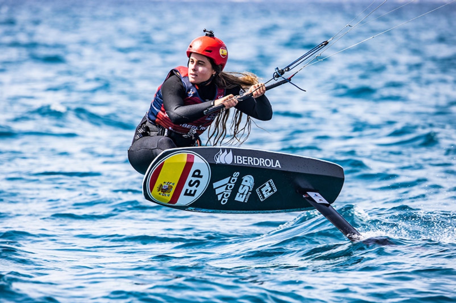 Pulido finaliza décimo tercera en el mundial de Formula Kite 2024