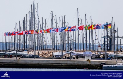 20 tripulaciones nacionales en la regata World Sailing