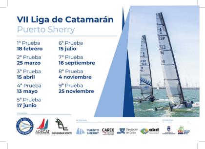 Comienza este sábado la VII Liga de Catamaran de Puerto Sherry