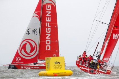 Dongfeng Race Team se lleva la Sky Ocean Rescue In-Port Race