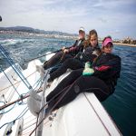 Primera tripulación española en debutar en la regata Preolímpica
