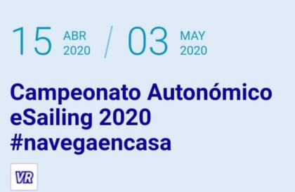 El I Campeonato Autonómico eSailing 2020