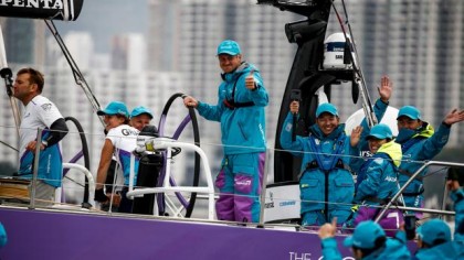 El team AkzoNobel gana la HGC In-Port Race Hong Kong