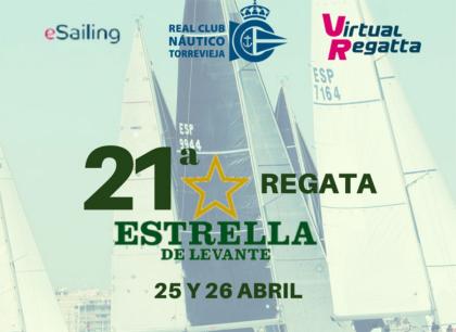 El Trofeo Estrella de Levante eSailing virtual