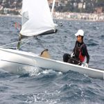 Alejandro Pareja,vencedor del Campeonato de España Juvenil de Clase Europa